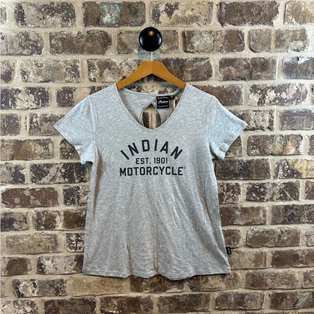 NWT Indian Motorcycle Gray Women's Top Sz Small